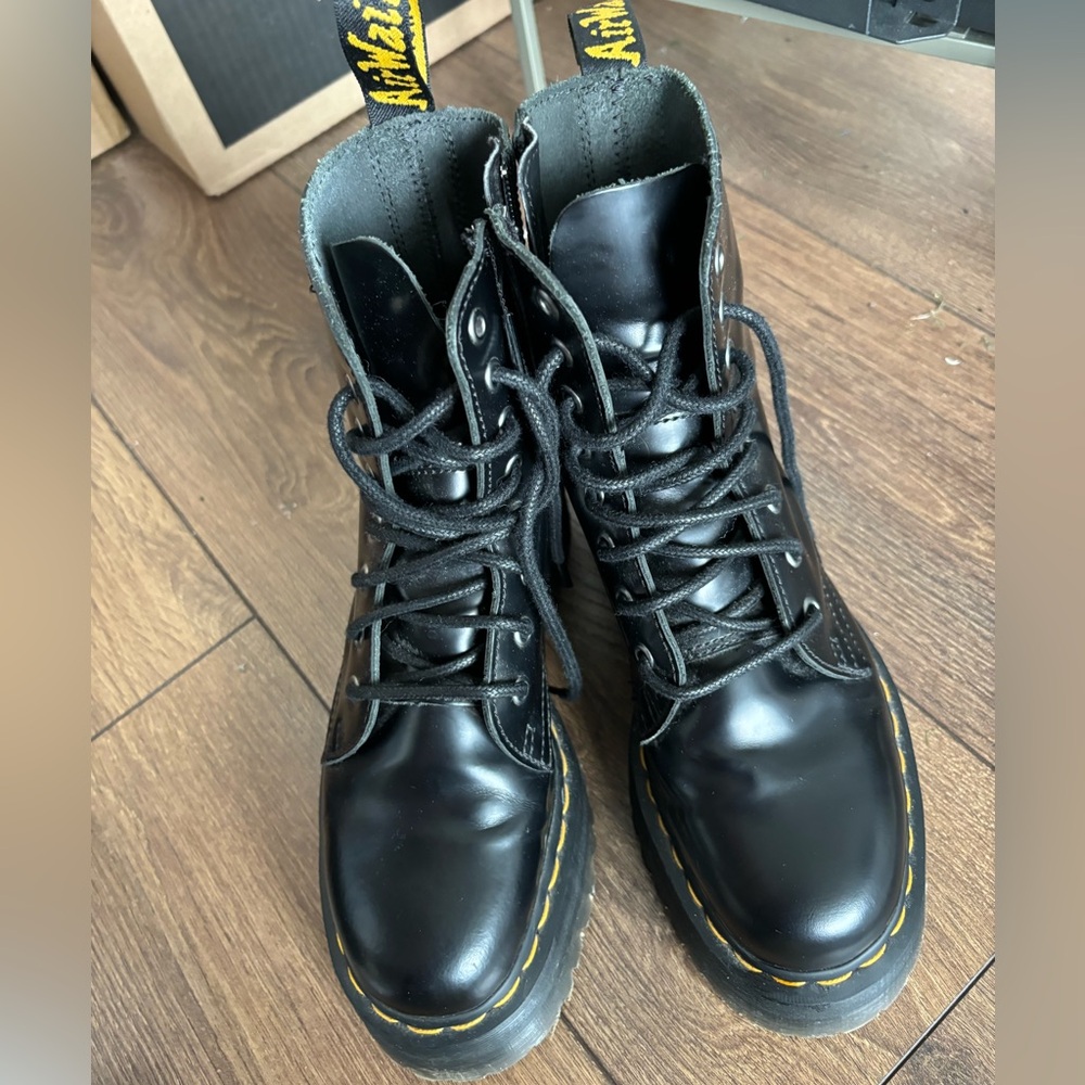 Dr. Martens Black Combat Boots